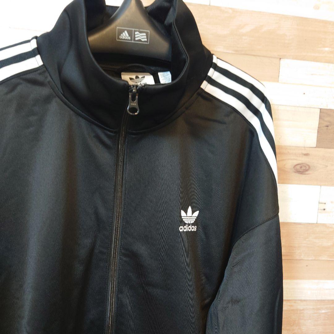 新品 adidas オリジナルス トラックジャケット セットアップ ブラック