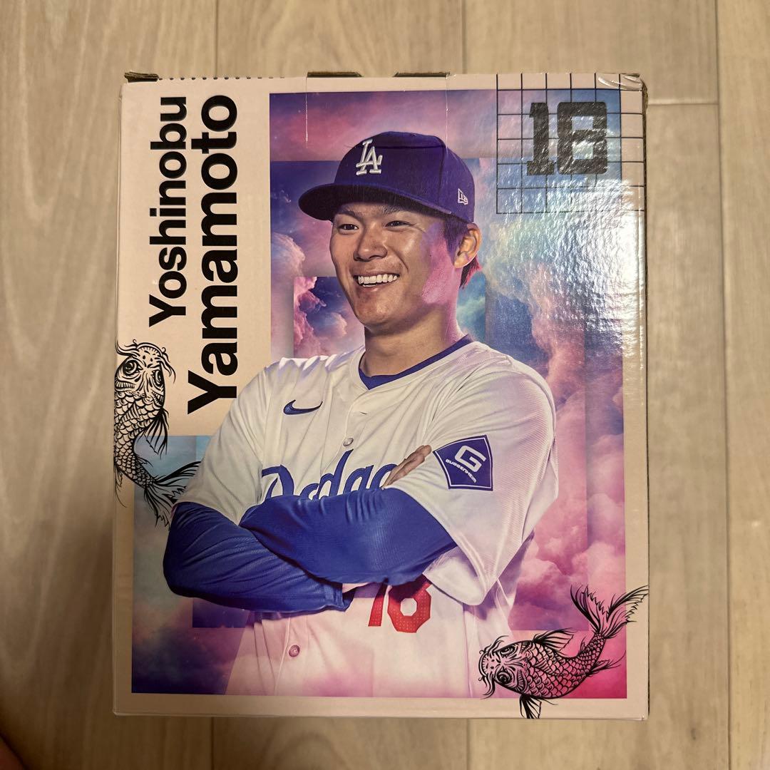【即発送】ドジャースタジアム 山本由伸　ボブルヘッド パンフレット付き