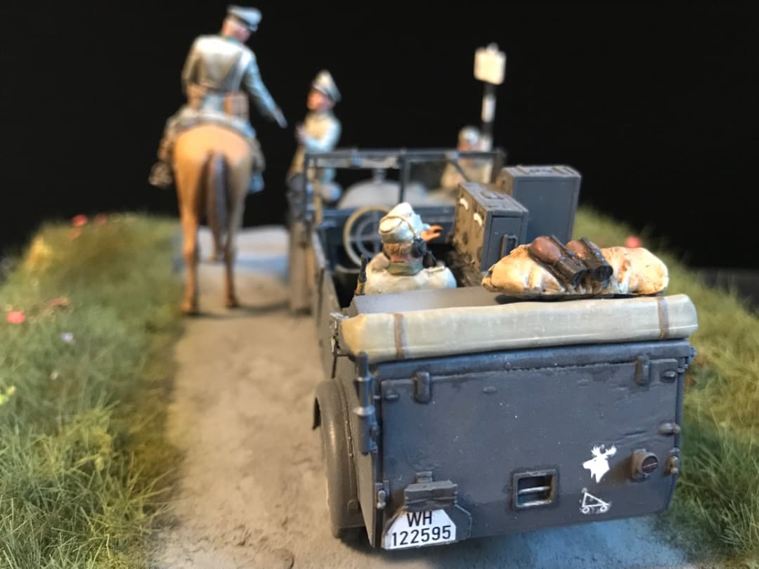 1/35ジオラマ ドイツ軍　第二次世界大戦　完成品Master Box