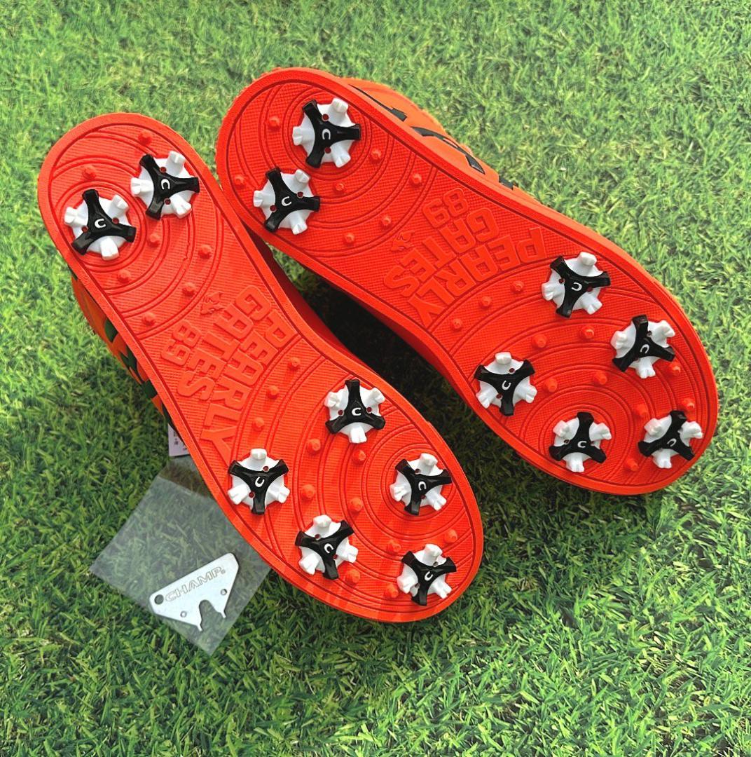 新品正規品 パーリーゲイツ 定価37400円 ゴルフシューズ 23.5cm