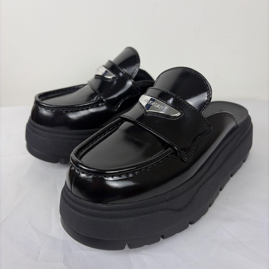 未使用級✨ナイキ　エアジョーダン　ミュール　ローファー　厚底　24cm