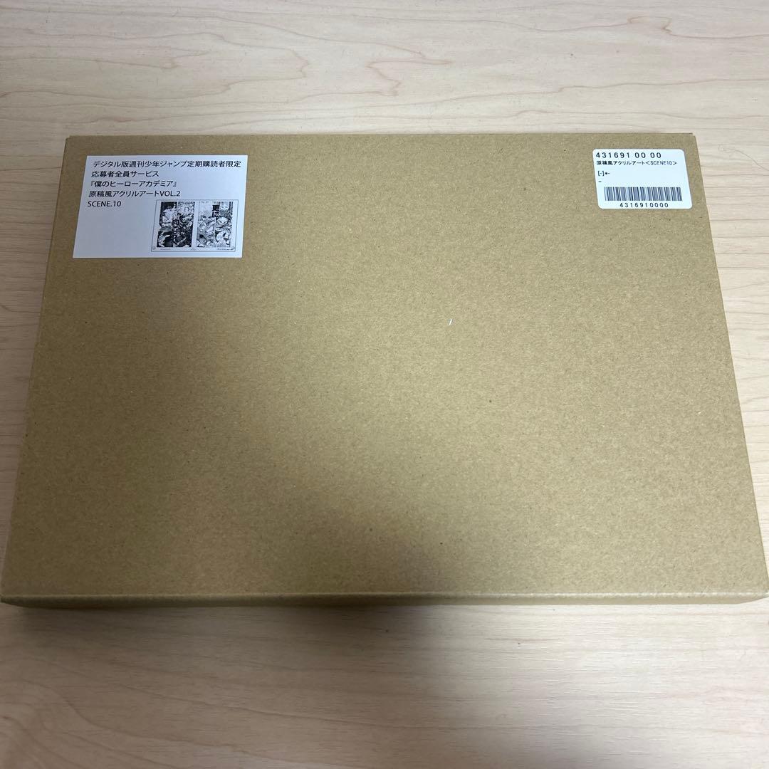 僕のヒーローアカデミア　ヒロアカ　原稿風アクリルアート SCENE.10
