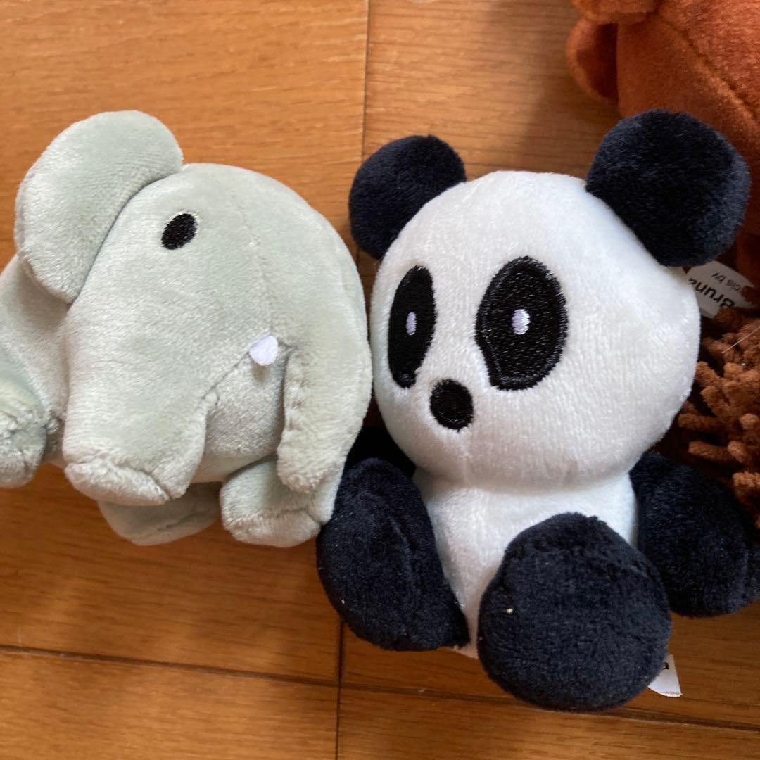 ブルーナ アニマルズ サル ブタ ぬいぐるみ 12点セット