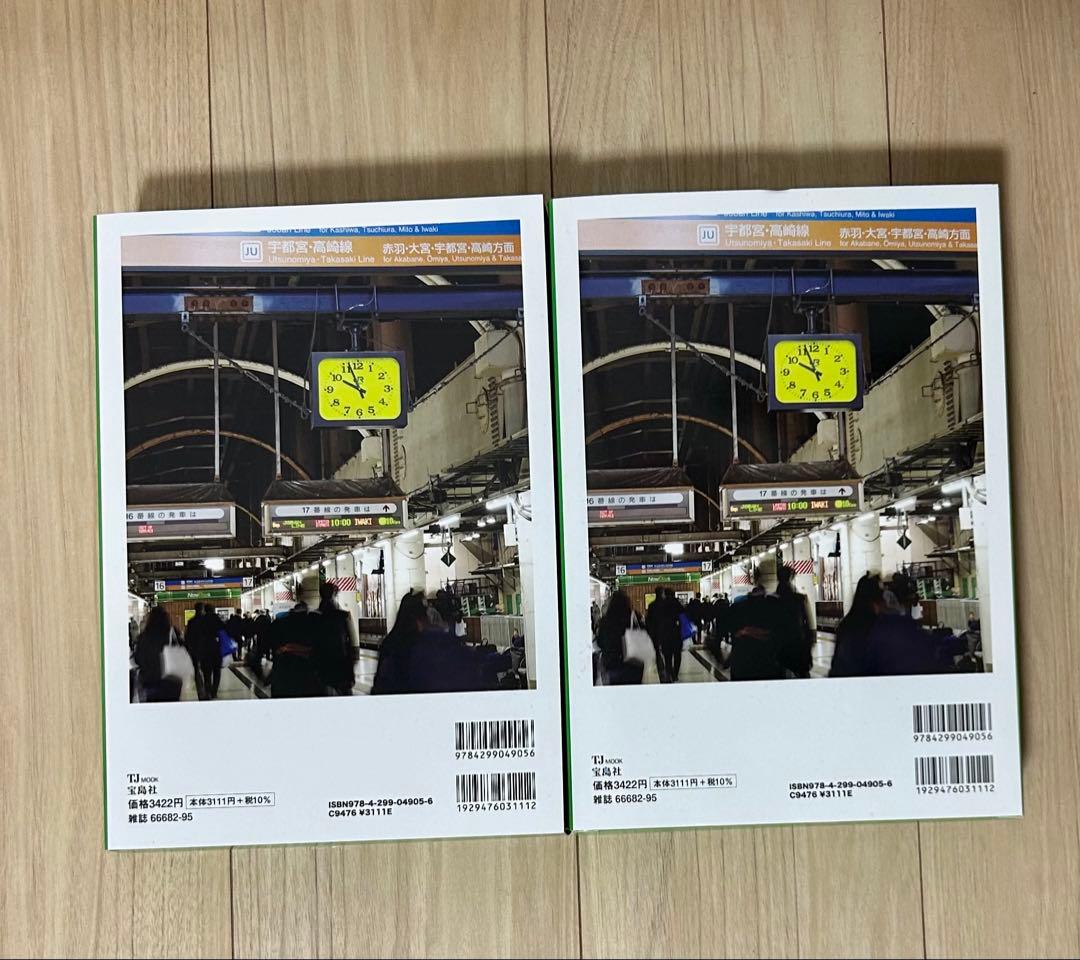 【2冊セット】JR東日本 みどりの駅 時計 BOOK 目覚まし時計 ムック本