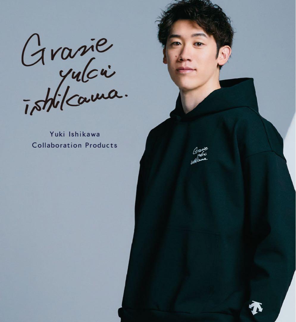 デサント×石川祐希選手コラボ⭐︎オリジナルスウェット（パーカー）Mサイズ