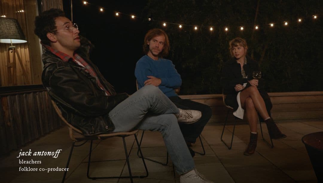 『フォークロア: ロング・ポンド・スタジオ・セッションズ』Disney+ポスター