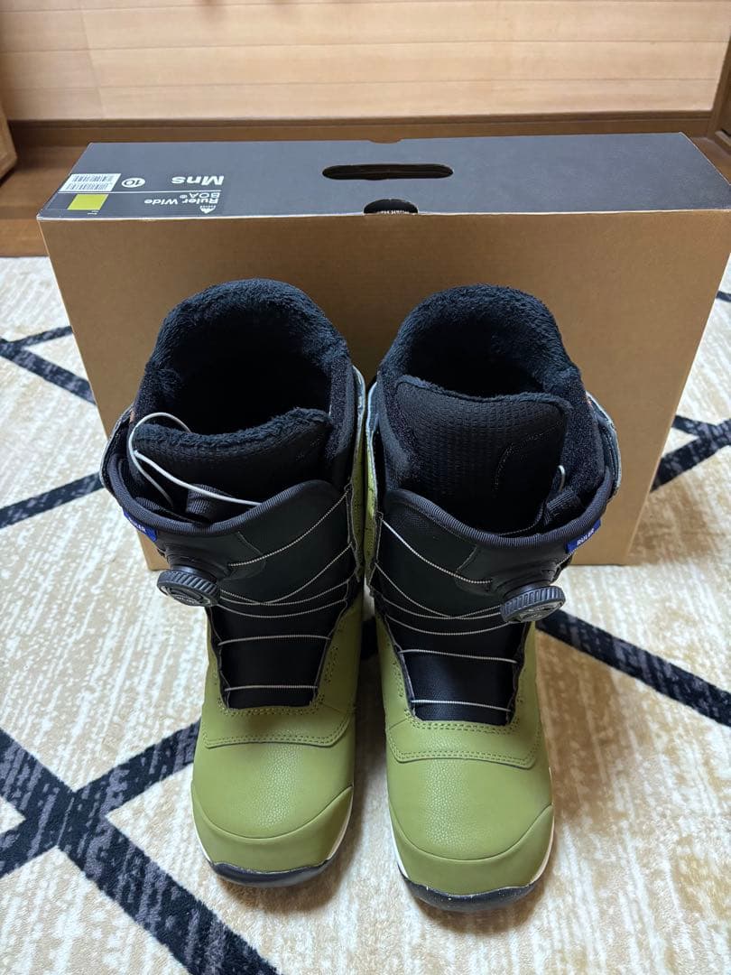 スノーボード BURTON Ruler Wide BOA GREEN 28.0cm