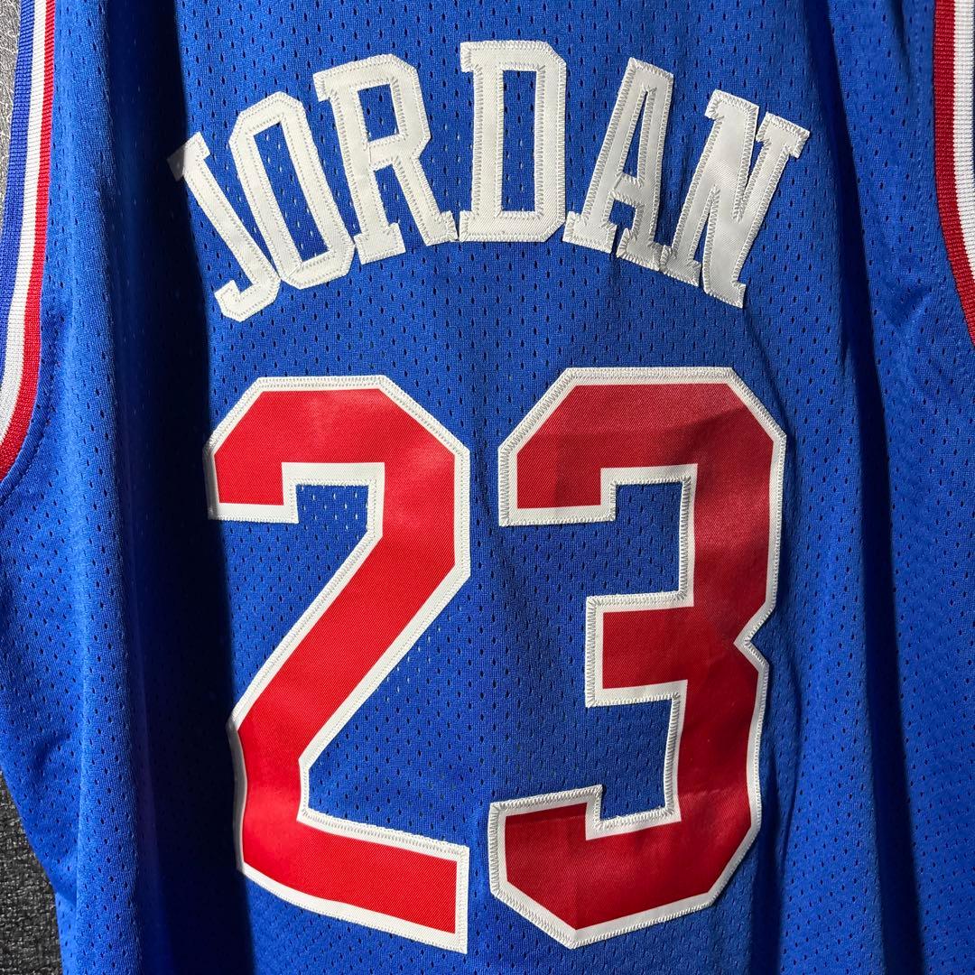 【マイケルジョーダン】NBA オールスター バスケ ゲームシャツ 23番 2XL
