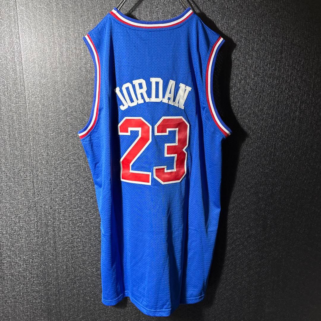 【マイケルジョーダン】NBA オールスター バスケ ゲームシャツ 23番 2XL