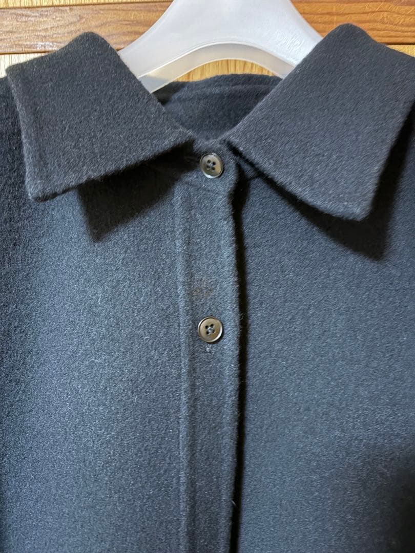 todayful トゥデイフル　ウールシャツジャケット　ブラック　36サイズ