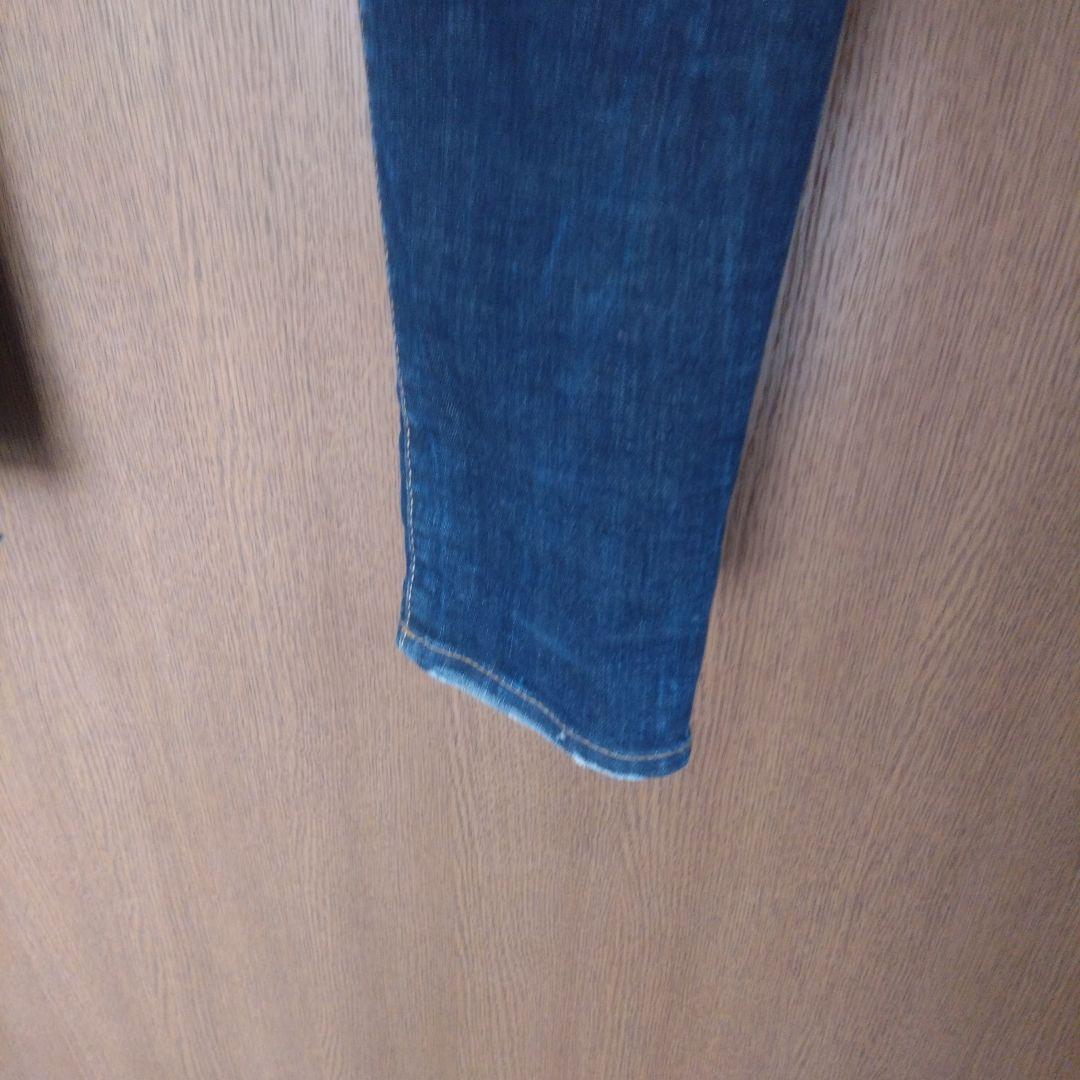 ディースクエアード　ダメージ加工スキニーデニム ダークブルー　サイズ46