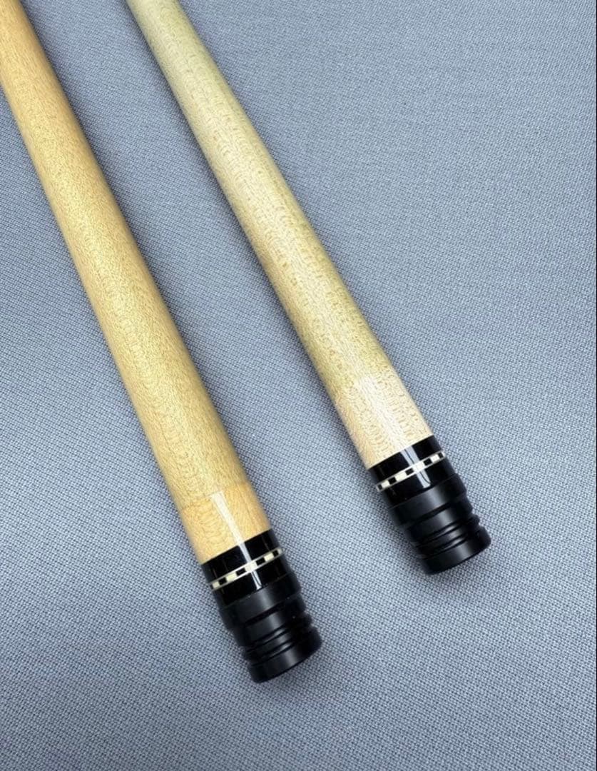 ビリヤードキュー中古美品　JOSEY CUSTOM CUE シャフト2本セット