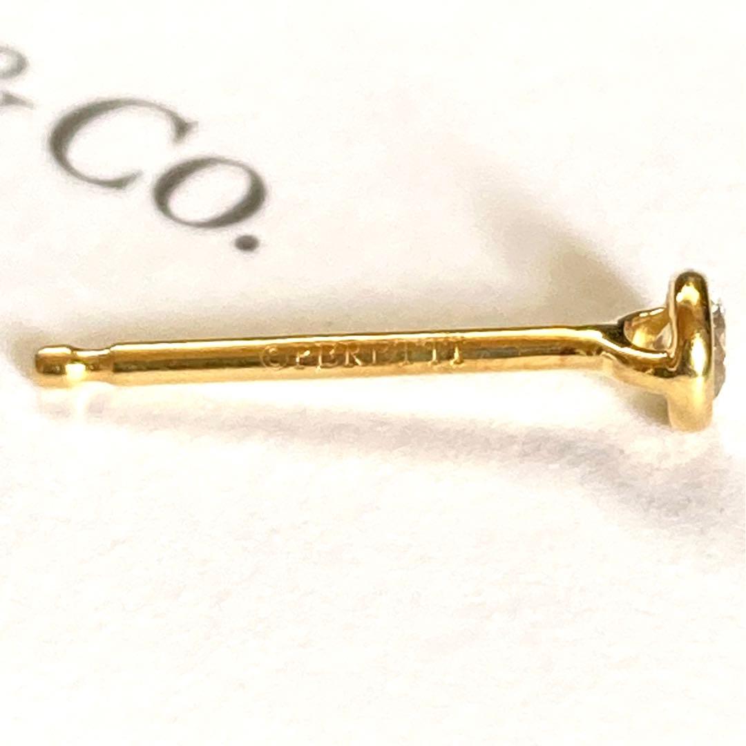 ティファニー バイザヤード ピアス　K18 片耳