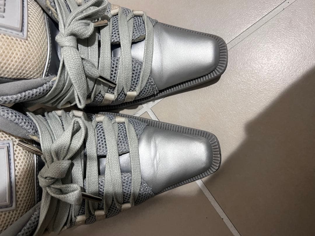 yello イエロー　ミュール　グレー