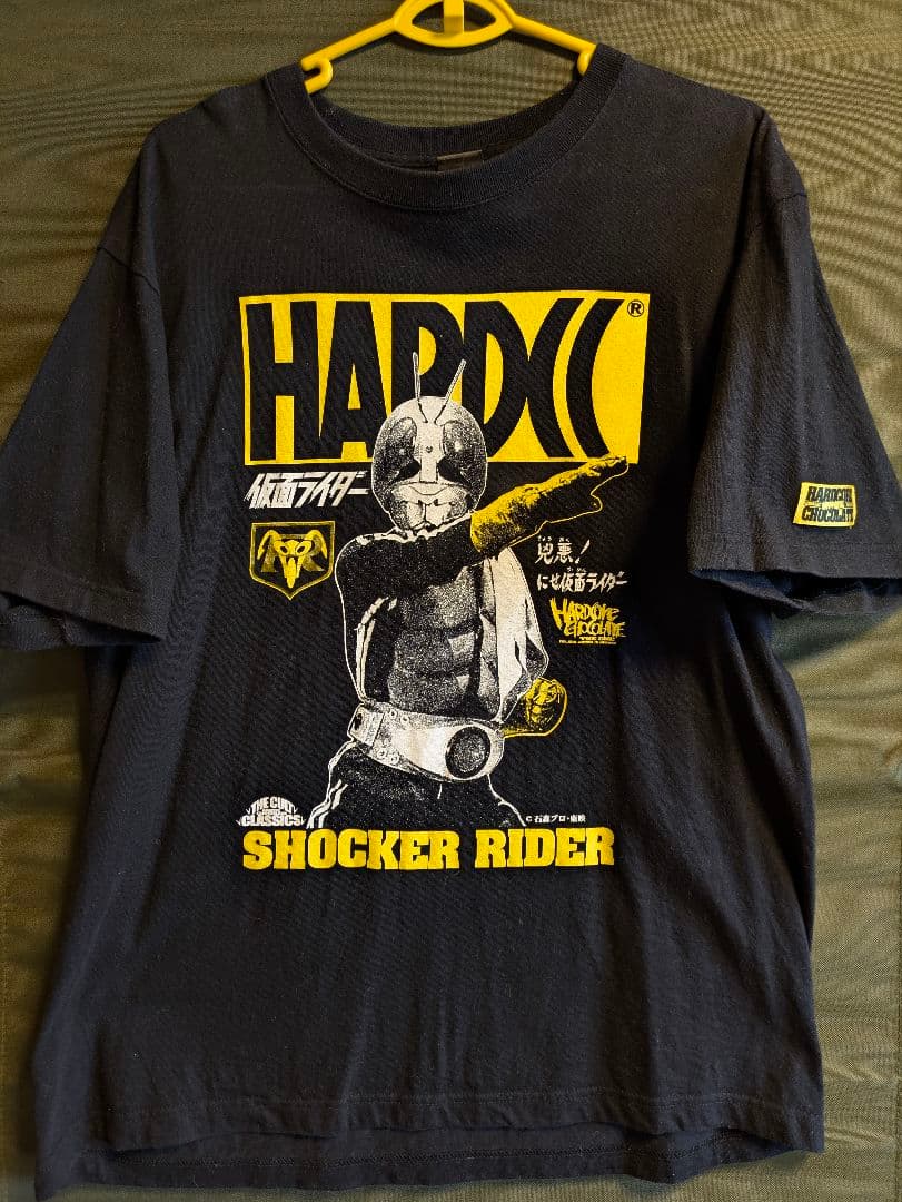 ハードコアチョコレート 兇悪！にせ仮面ライダー Tシャツ XL 特撮