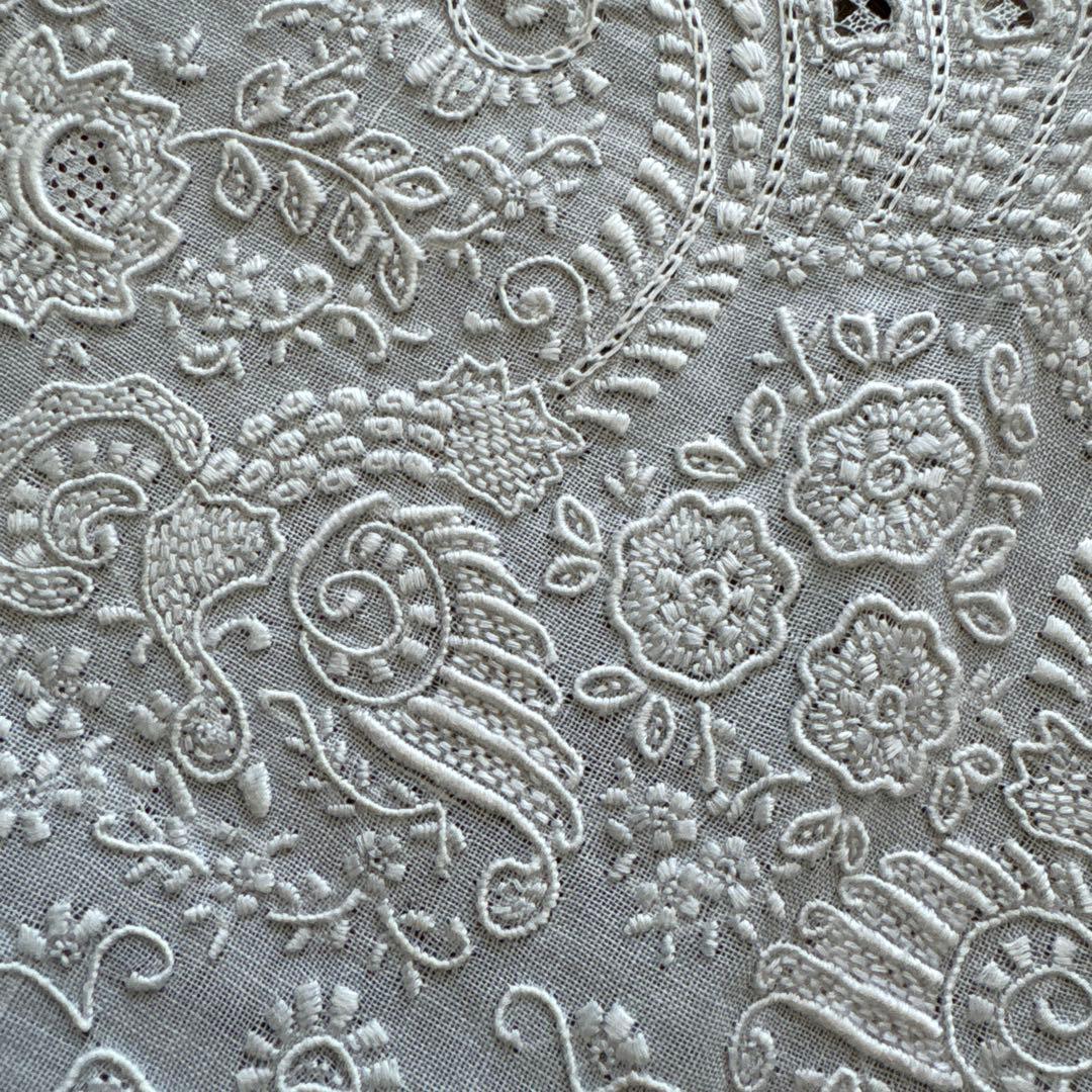 スワトウ　ハンカチ　汕頭　鳳凰　刺繍　SWATOW 花柄