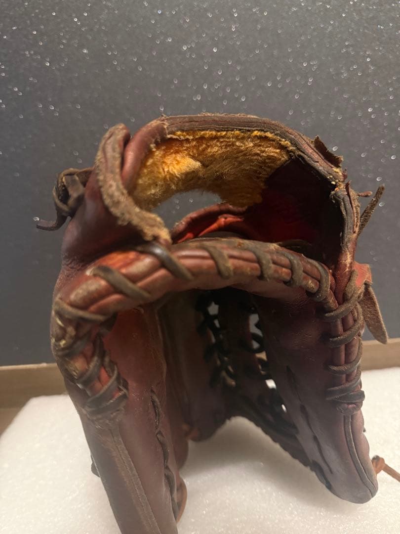 ★波賀★ ミズノ最高級 ミズノプロ 硬式外野手 小指2本 HAGA JAPAN