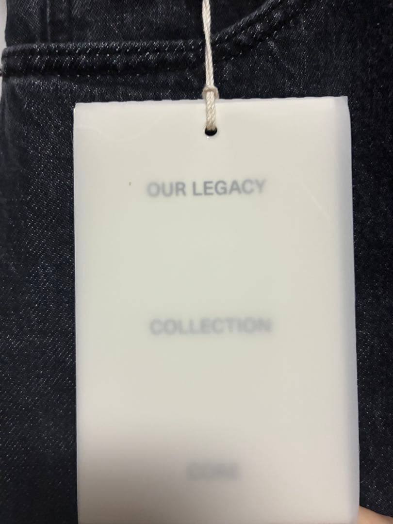 【ほぼ新品】our legacy third cut デニム　supergrey