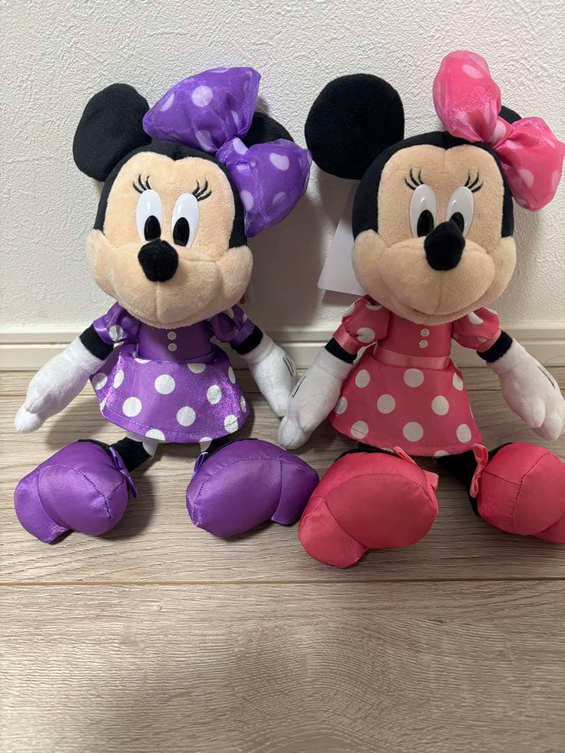 ミニーの日　ぬいぐるみチャーム　 ピンク　紫　ディズニーリゾート　まとめ売り