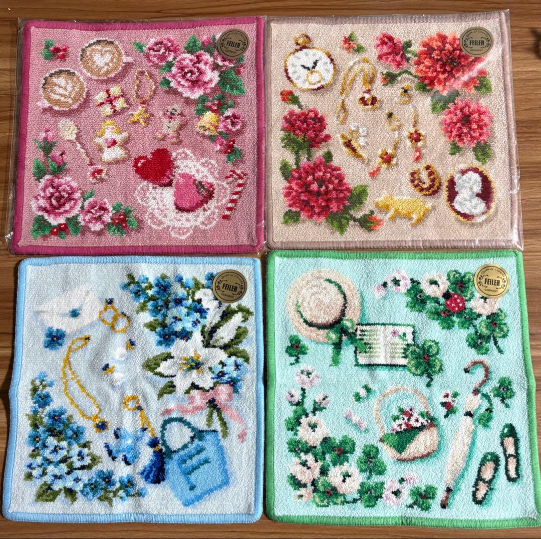 フェイラー　FEILER マイフェイバリット　シリーズ 4点セット　ハンカチ