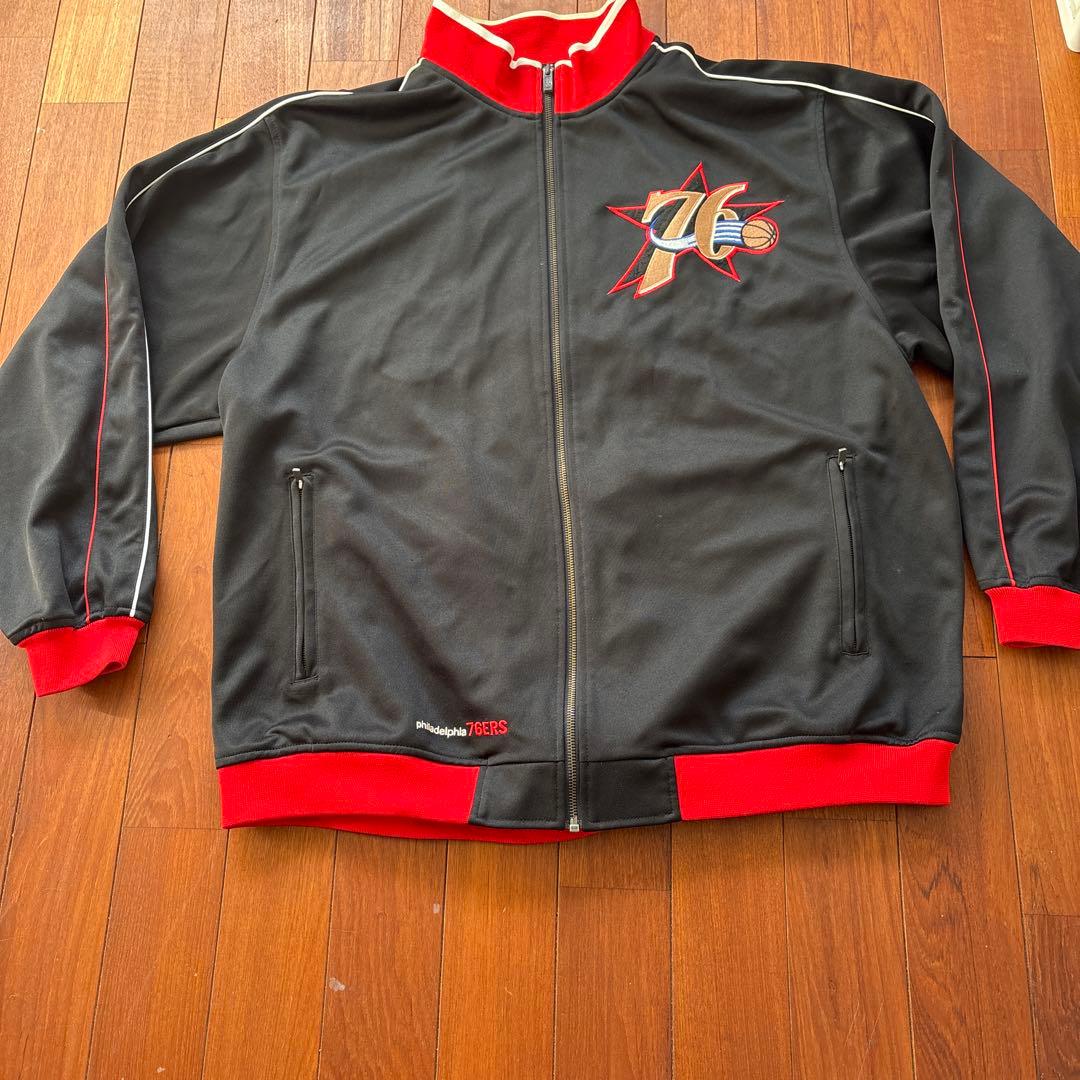 NBAsixers ジャージReebokウェアジャケ76ersシクサーズ 76