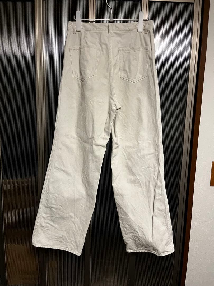 kaiAURALEEオーラリーDENIM WIDE SLACKS