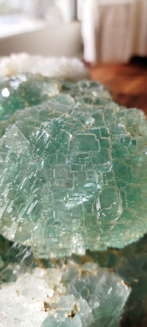 約8.5kg フローライト原石 結晶 発光　蛍石　鉱石　宝石　水晶　クリスタル