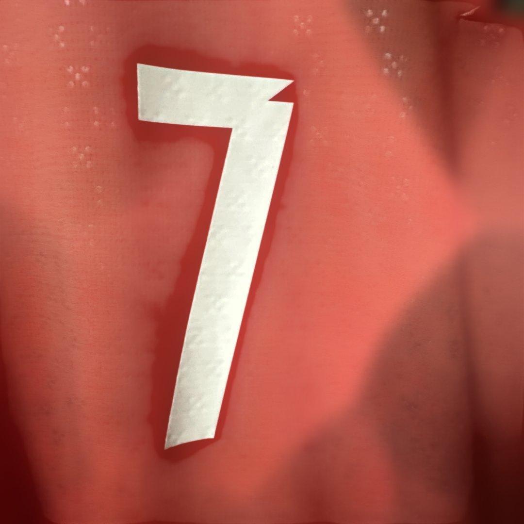 ポルトガル代表2025ホーム長袖レプリカユニフォーム 7番ロナウドCR7