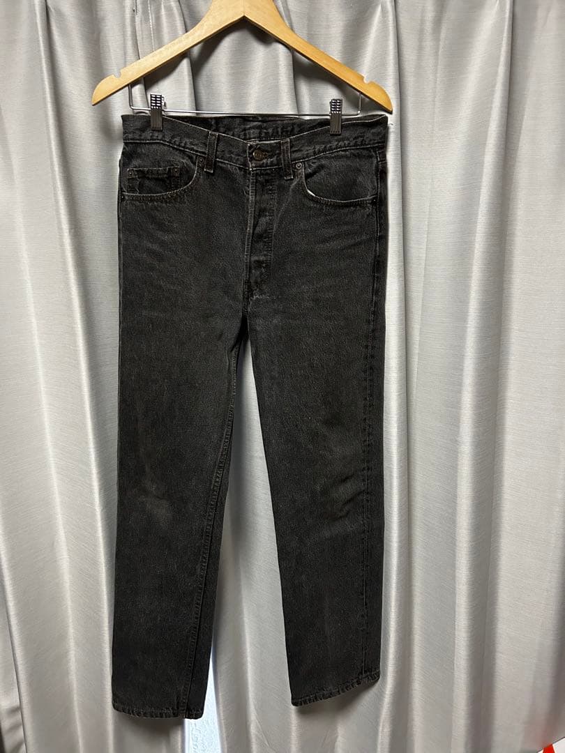 90s levi's 501 ブラック 先染め アメリカ製