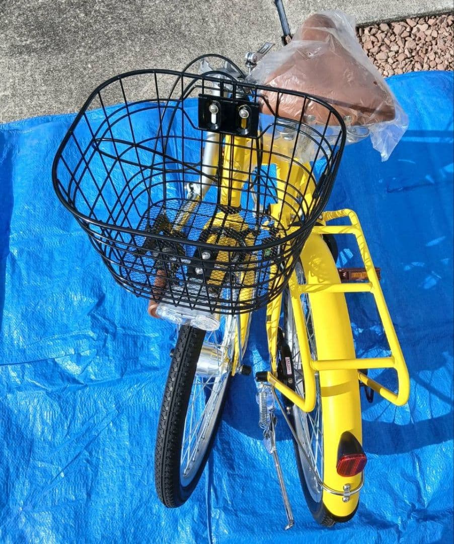 【新品未使用車❣️】【全国送料無料】折りたたみ自転車 20インチ 6段変速