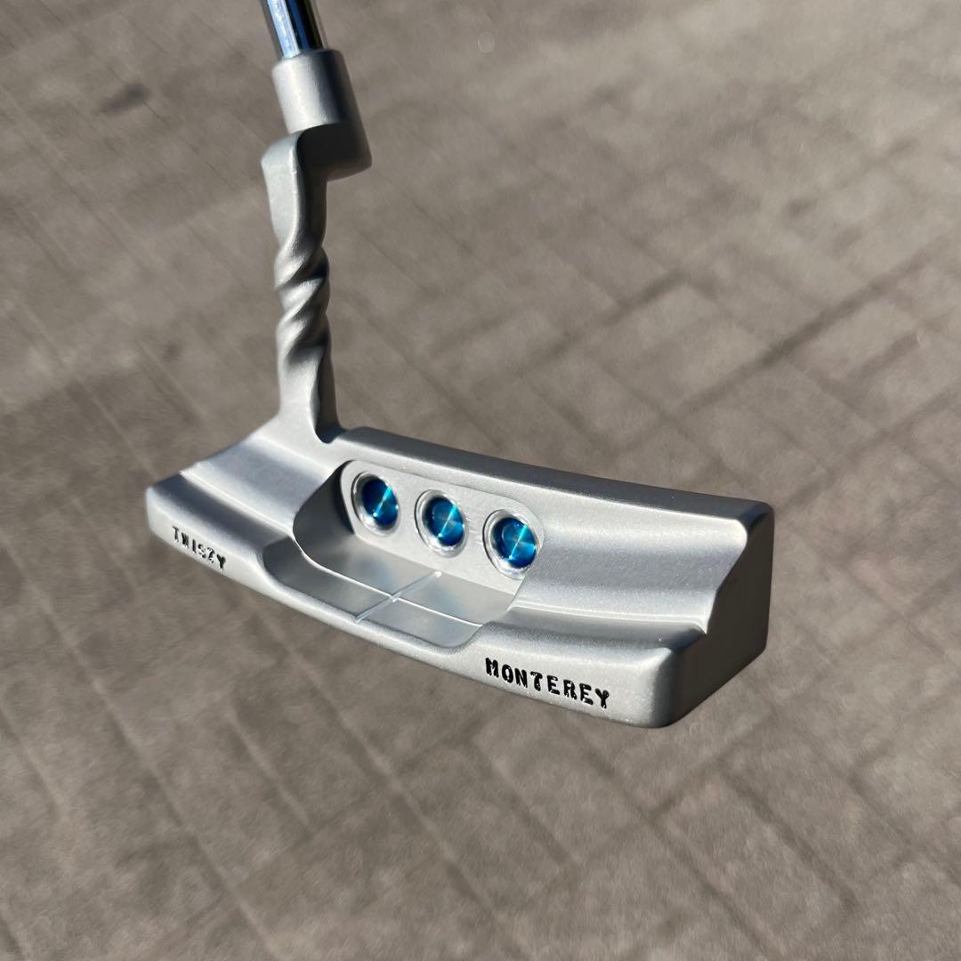 カリフォルニア モントレー ビーズブラスト ツイストネック 刻印入り 極美品