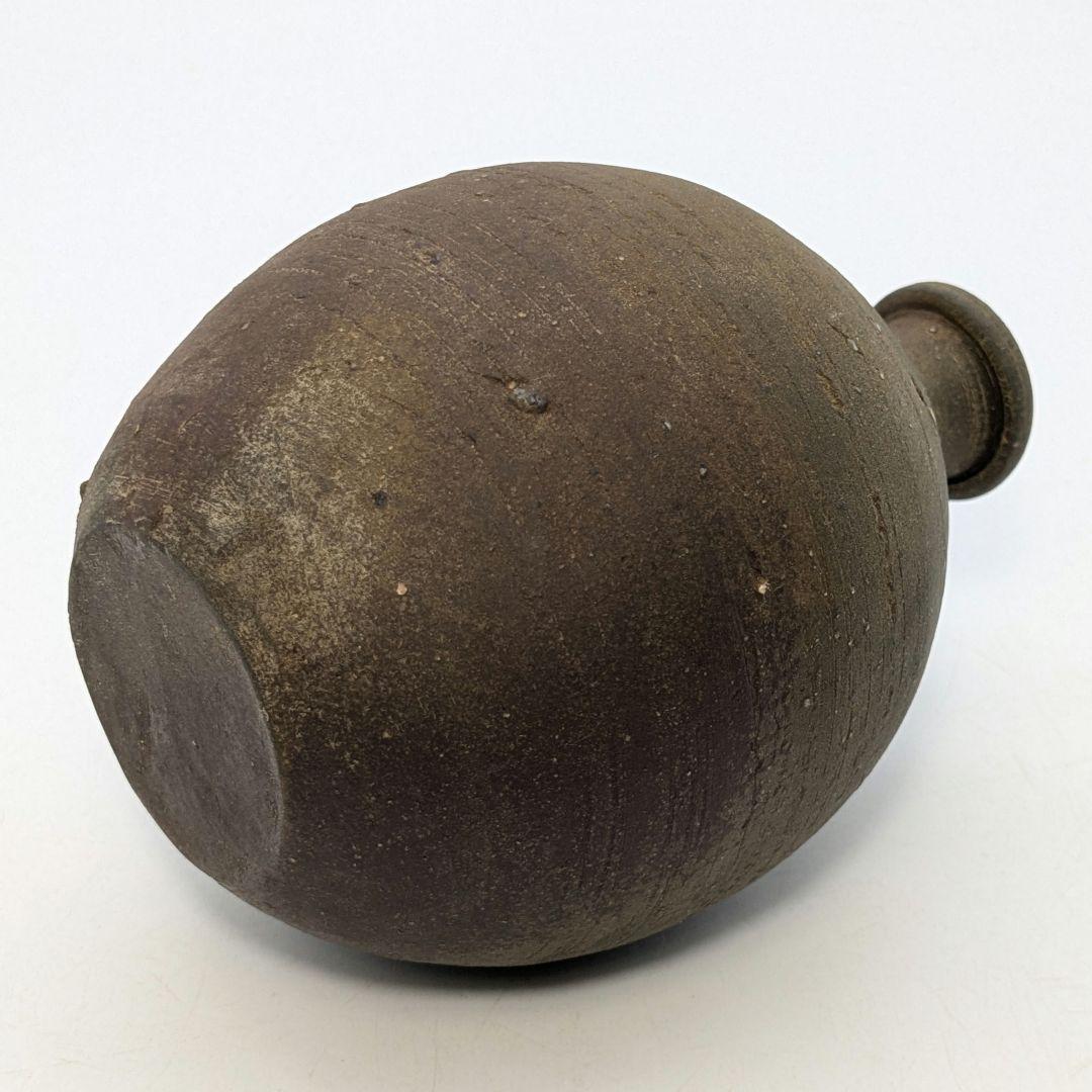 人間国宝 藤原啓 備前焼 徳利 共箱共布栞 酒器 とっくり 花器 一輪挿し花瓶