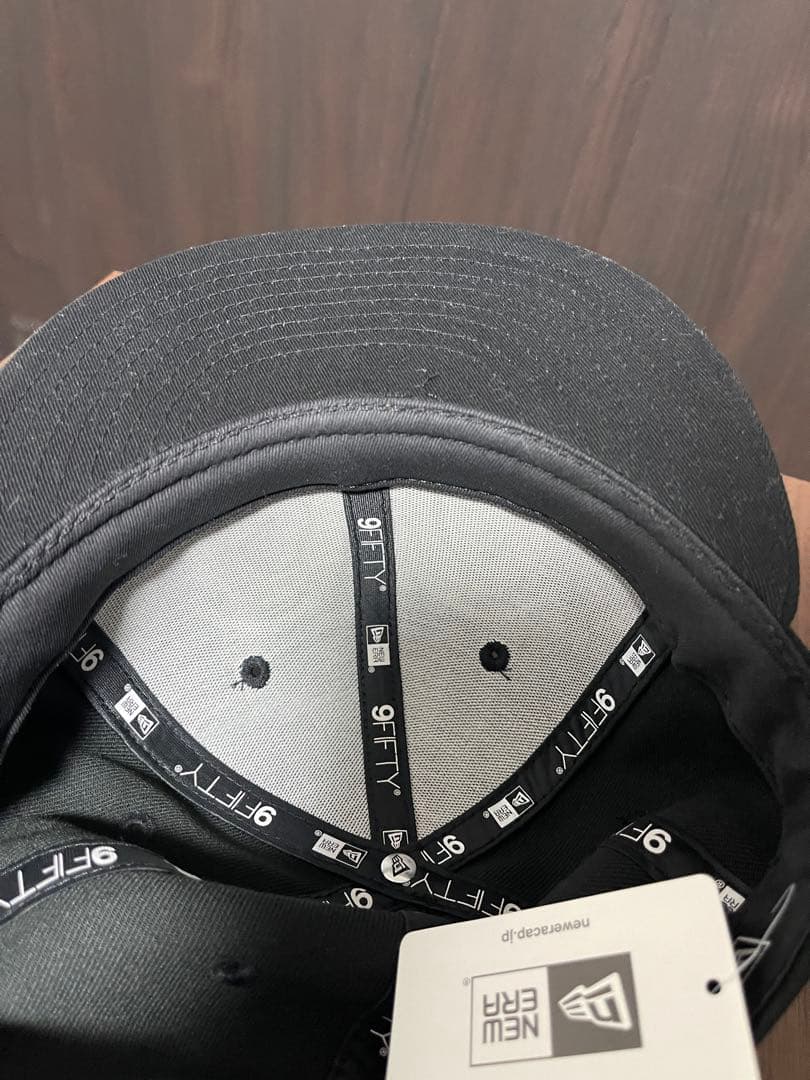 【新品未使用】希少　ニューエラー×つば九郎　コラボ　ベースボールキャップ　黒