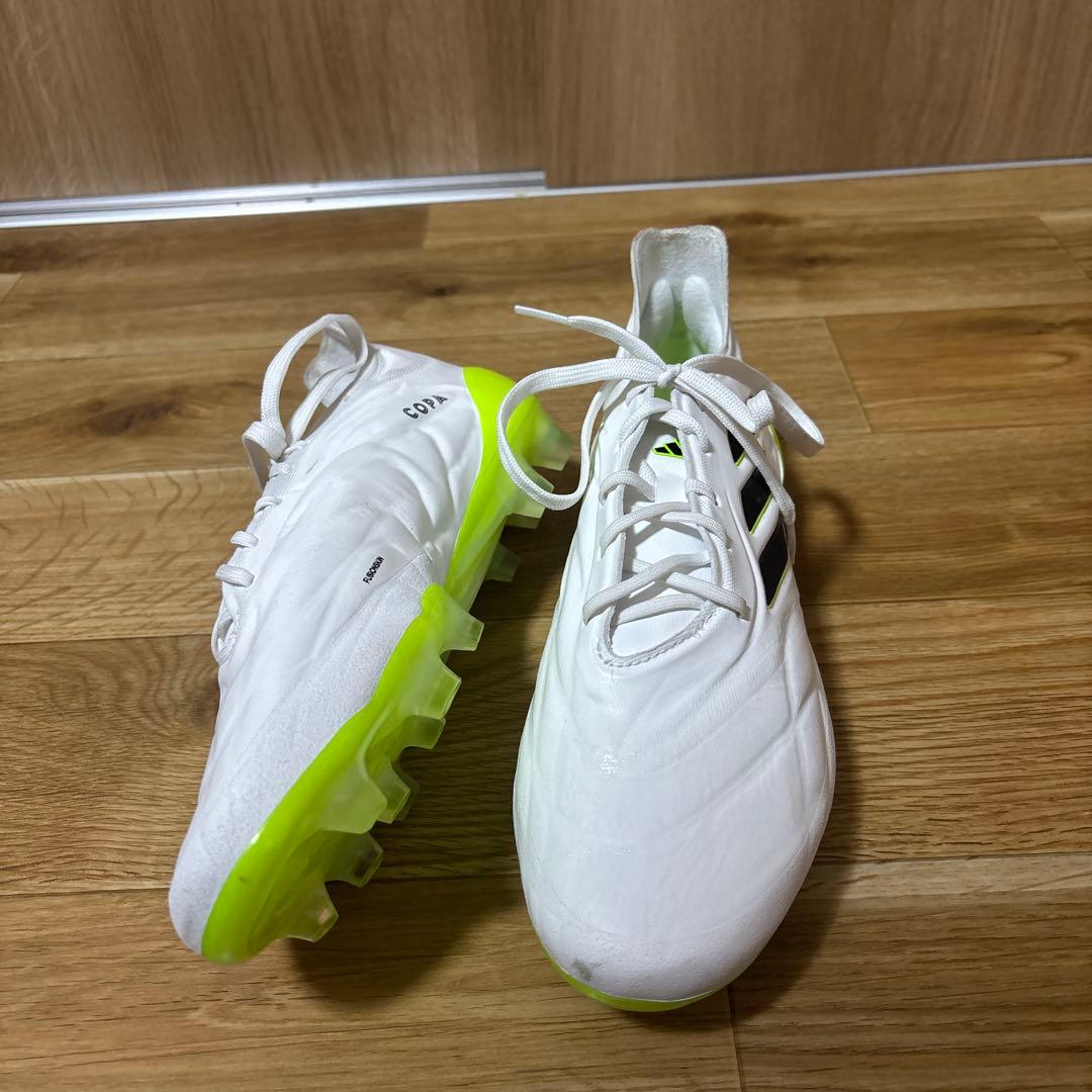 サッカーシューズ ホワイト/ライム adidas コパ スパイク