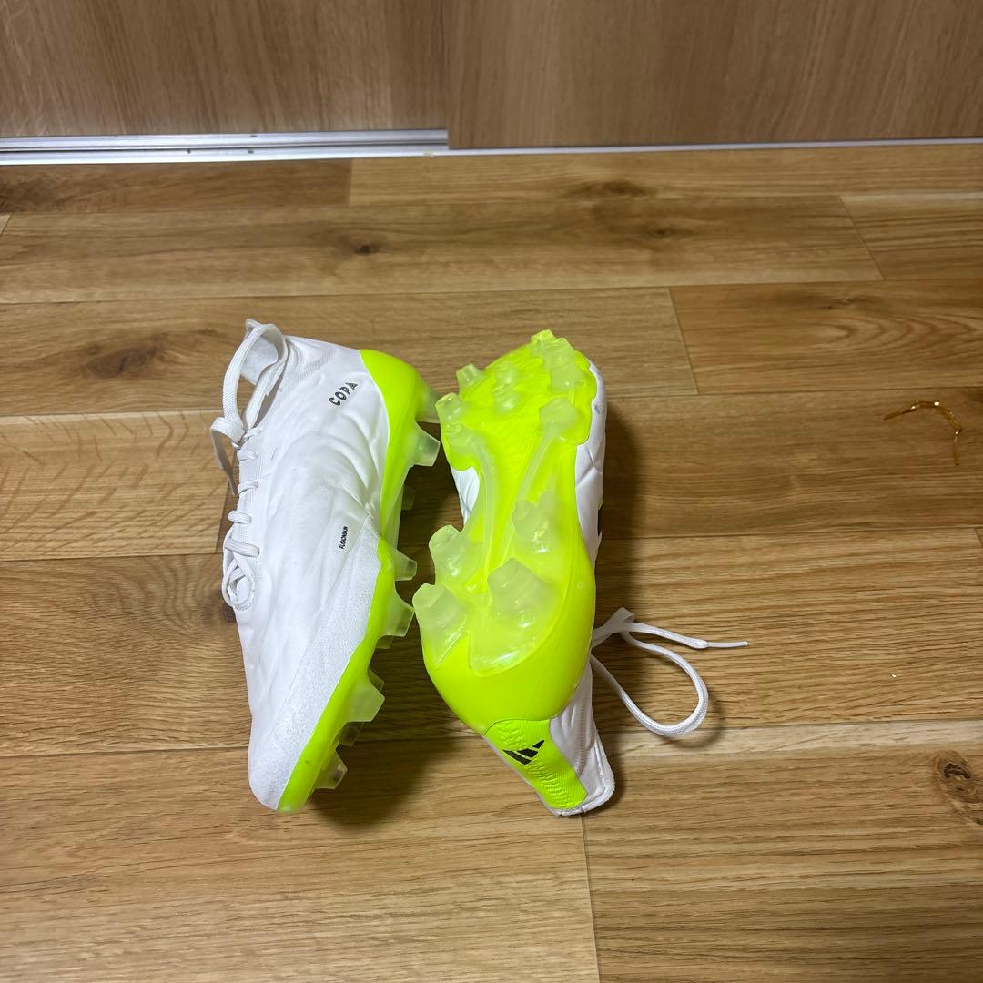 サッカーシューズ ホワイト/ライム adidas コパ スパイク