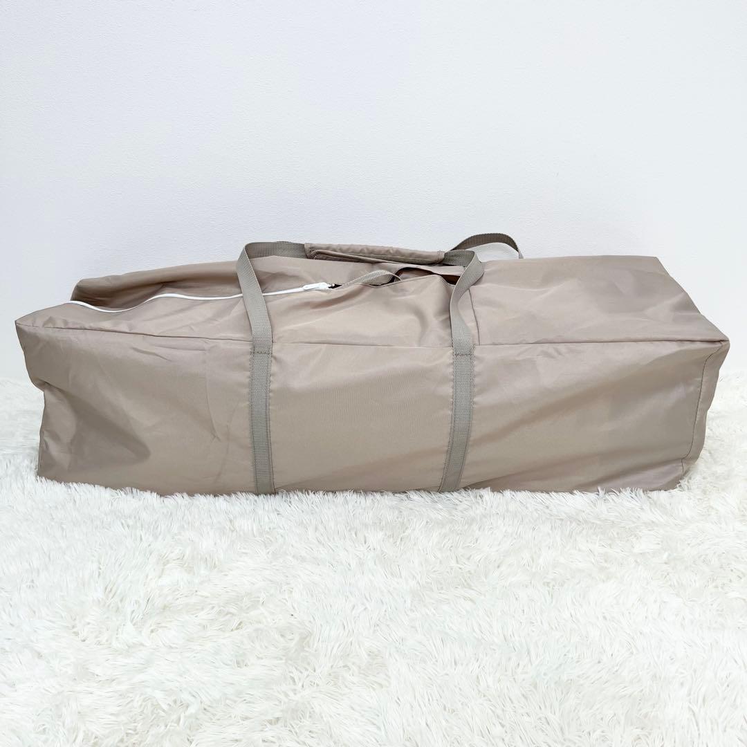 美品 Aprica ココネル ベビーベッド ココア 折りたたみ 66041