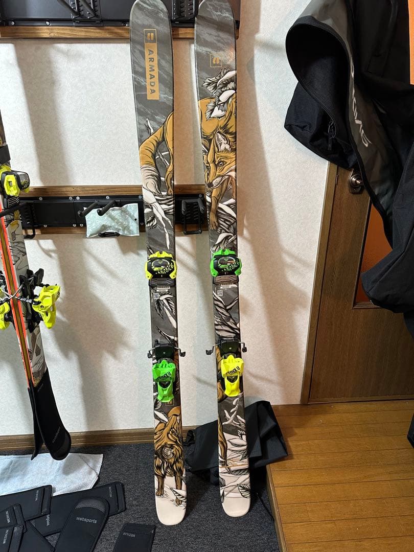 ARMADA スキー ビンディング付き ARV84