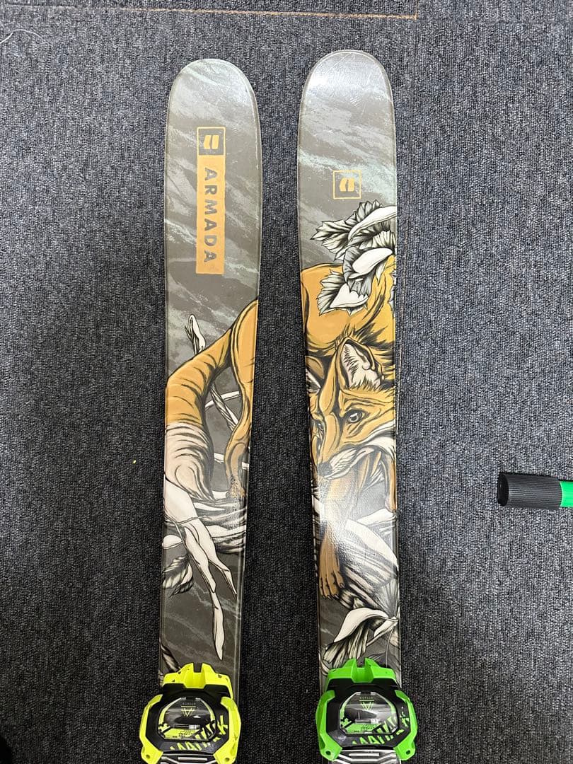 ARMADA スキー ビンディング付き ARV84
