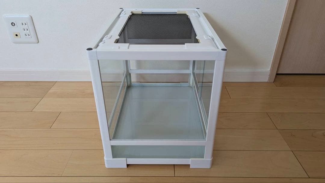 【飼育セット/取説付】パンテオン　ケージ（ホワイト） WH4535 飼育セット