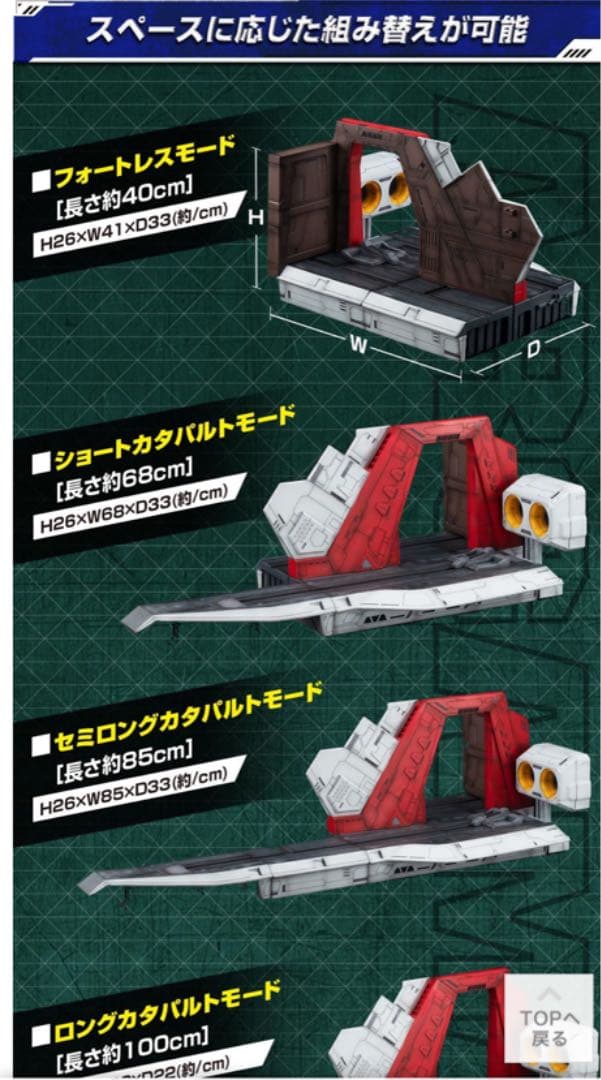 HGUC用アーガマ カタパルトゲッキ