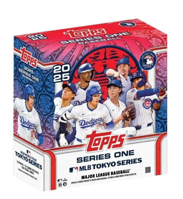 TOPPS 2025 MLB 東京シリーズ ONE 1BOX カード ①