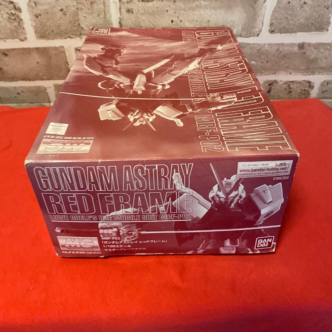 MG ガンダムアストレイ レッドフレーム プレバン 一部組立