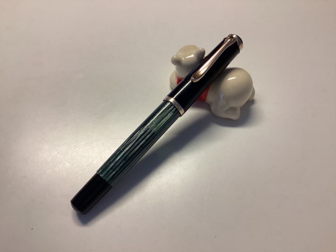Pelikan 400 1950年代　緑縞