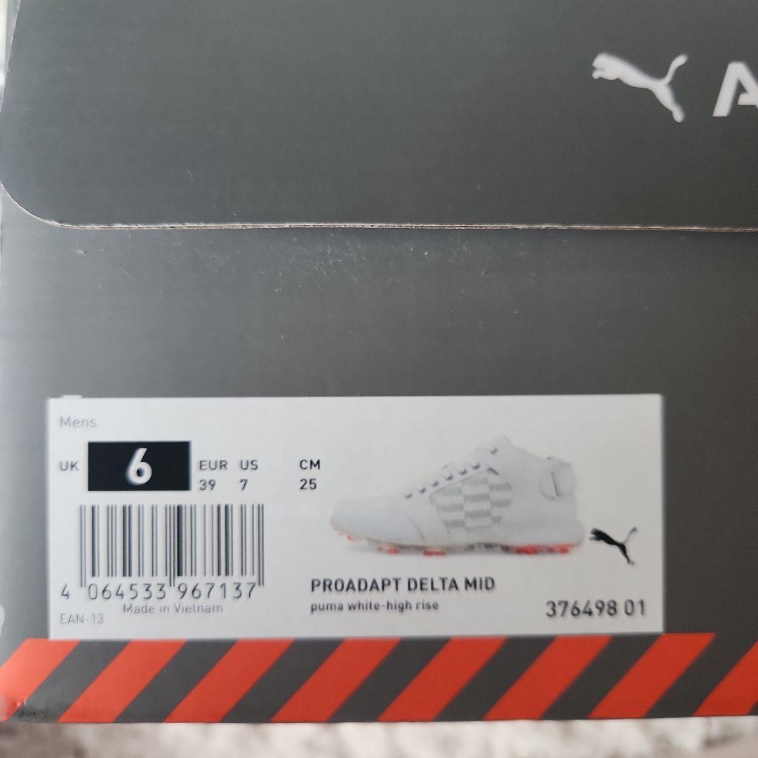 新品プーマゴルフ25センチ