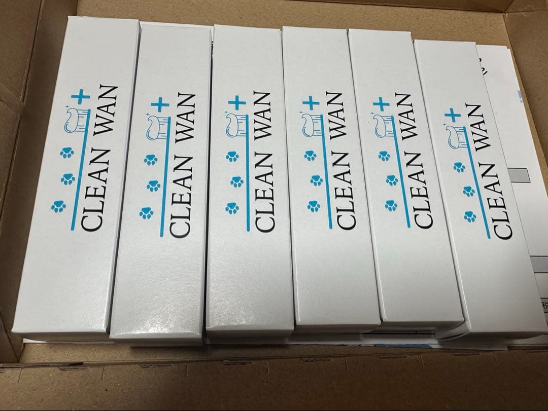 CLEAN WAN クリーンワンジェル 犬用 歯磨きジェル　6本セット