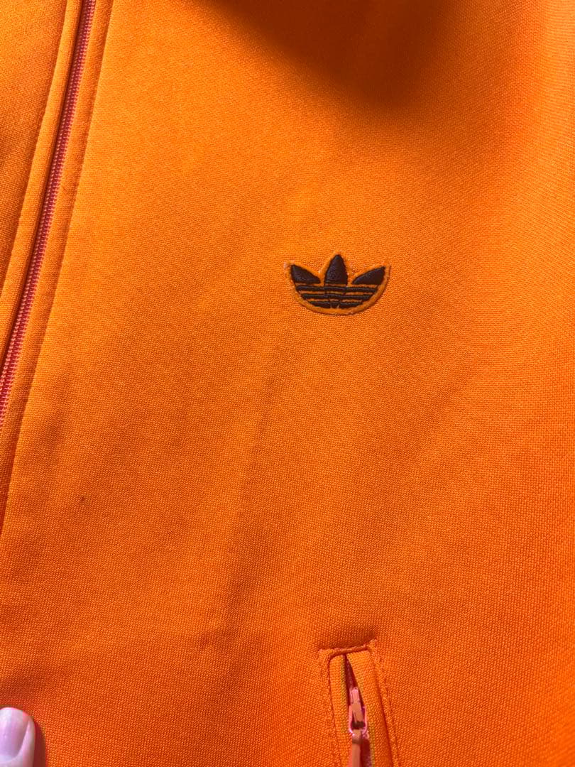vintage adidas トラックジャケット トレフォイル　シルエット◎