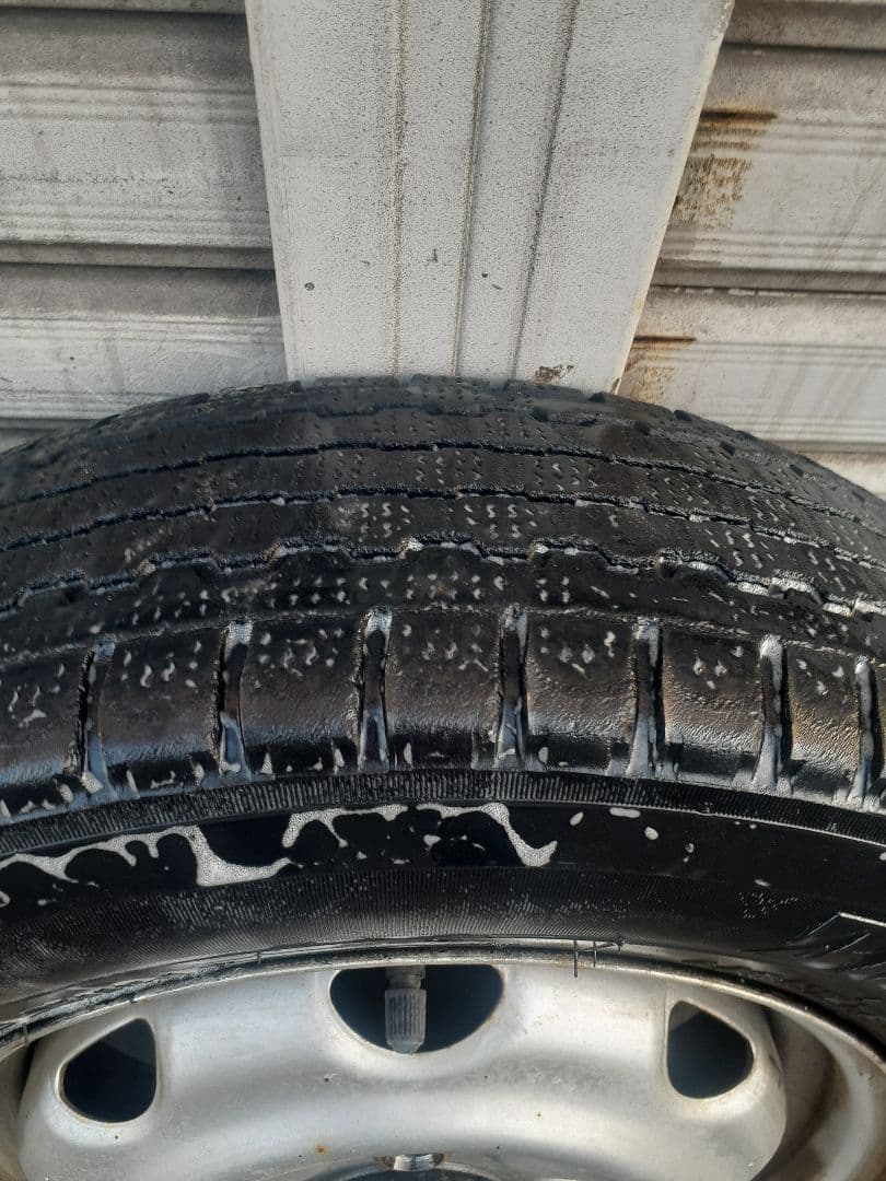 軽トラ ハイゼットトラック ブリジストン スタッドレスタイヤ&ホイール