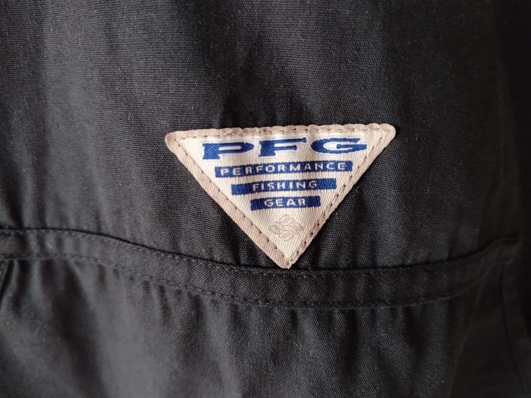 Columbia フィッシングベスト 黒 sizeM