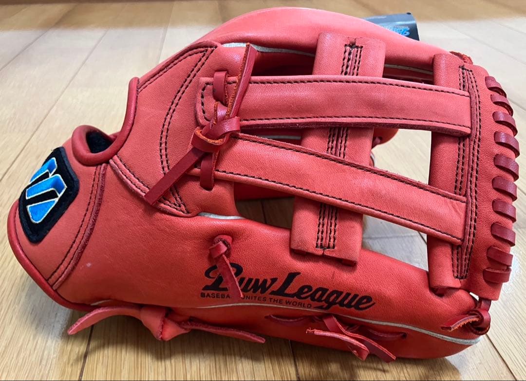 未使用品　ミズノ　ビューリーグ　少年軟式用　小久保モデル　　青ビュー