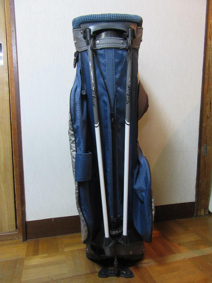 ★☆★タイトリスト★スタンドバック★フードなし★青／灰★☆★